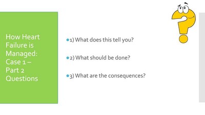 Case-based training used key questions to help participants build an understanding of the disease.